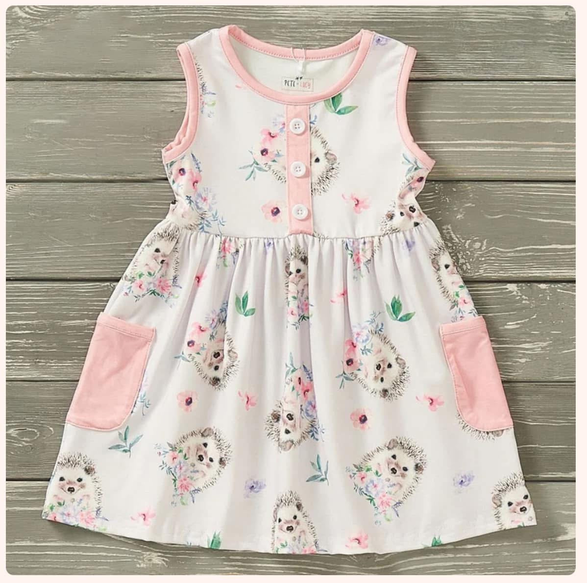 Hedgehog Haven Dress