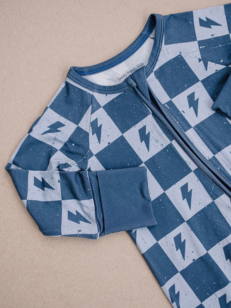 Ocean Bolts Bamboo Romper Pj’s