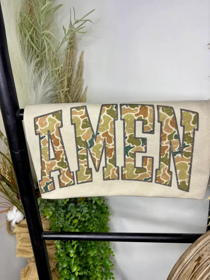 Camo Amen (Gildan T-Shirt)