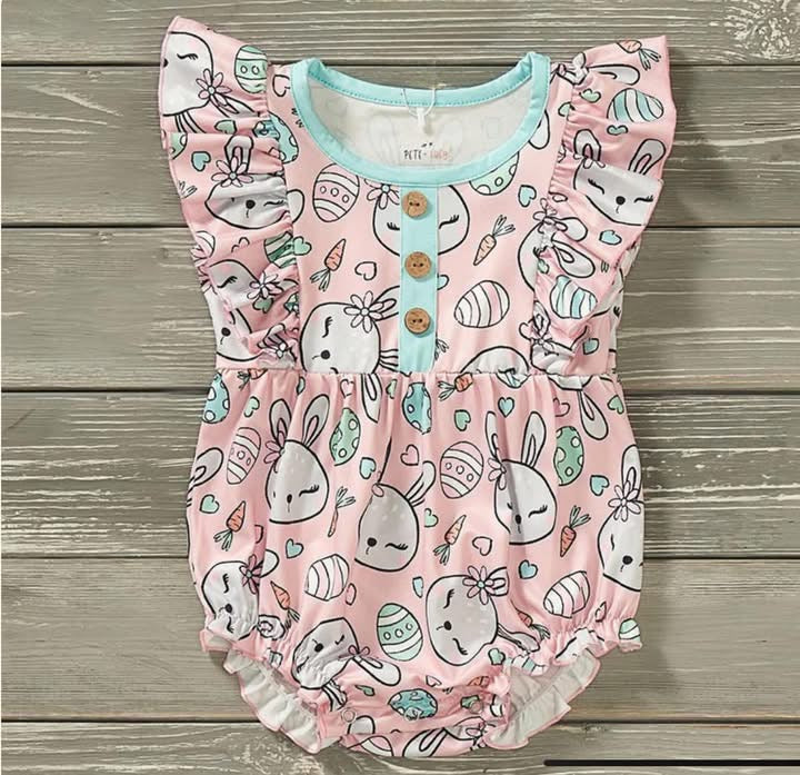 Carrot Patch Cutie Romper