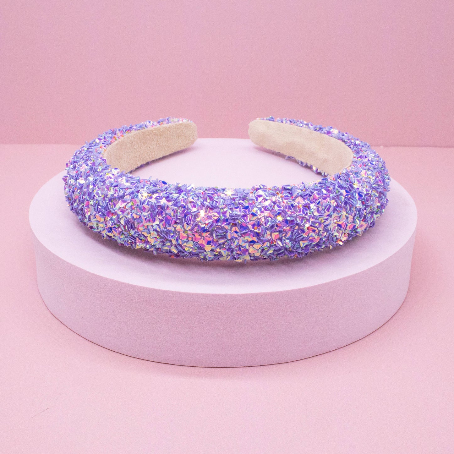 Kids Padded Headband - Chunky Sequin Hair Band