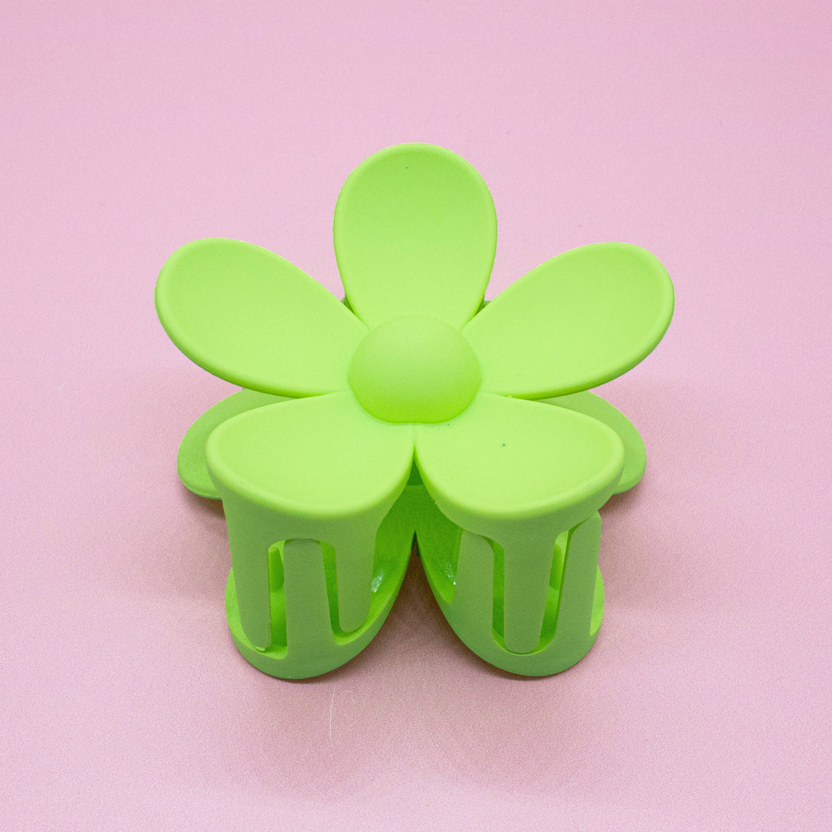 Matte Hair Claw Clip - Large Daisy Flower