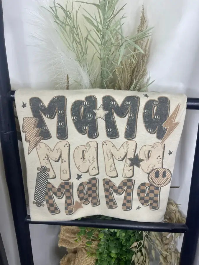 Mama Mama Mama Bolts Smiley (Sub T-Shirt)