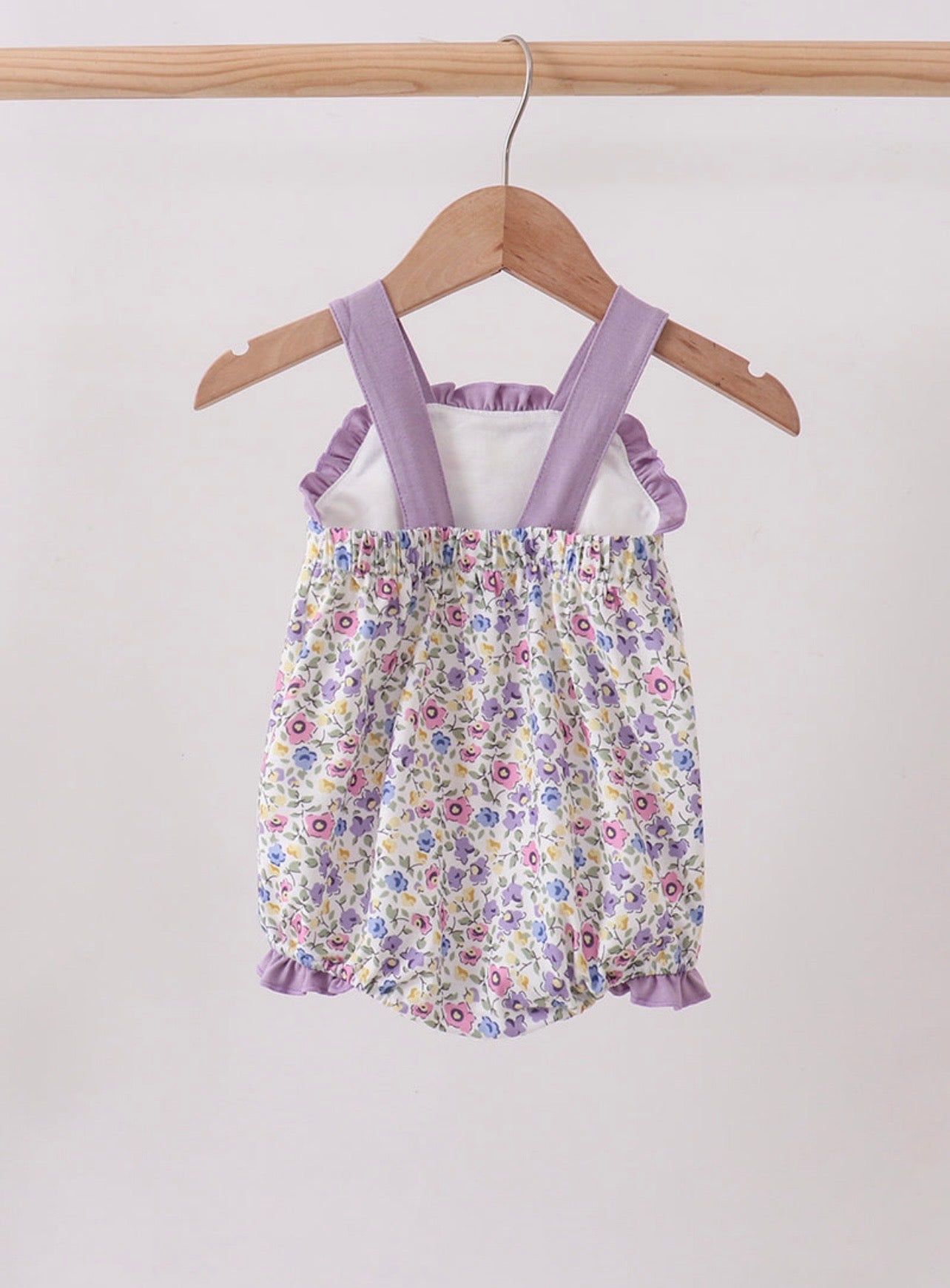 Goose Floral Applique Bubble