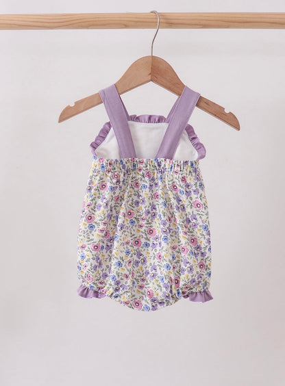 Goose Floral Applique Bubble