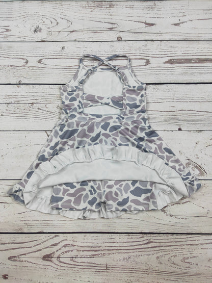 Baby Girls Camouflage Printed Athletic Dresses
