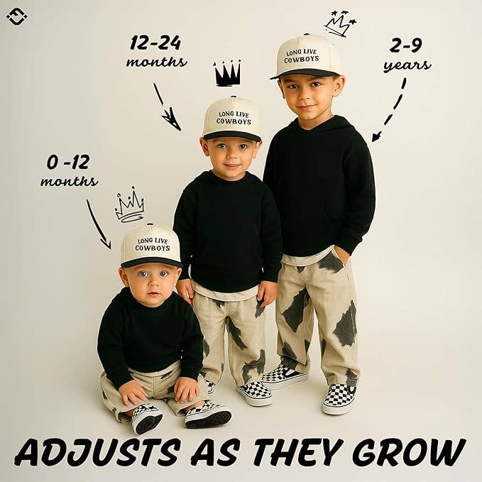 Kids/Baby 2-Tone Cap | Long Live Cowboys