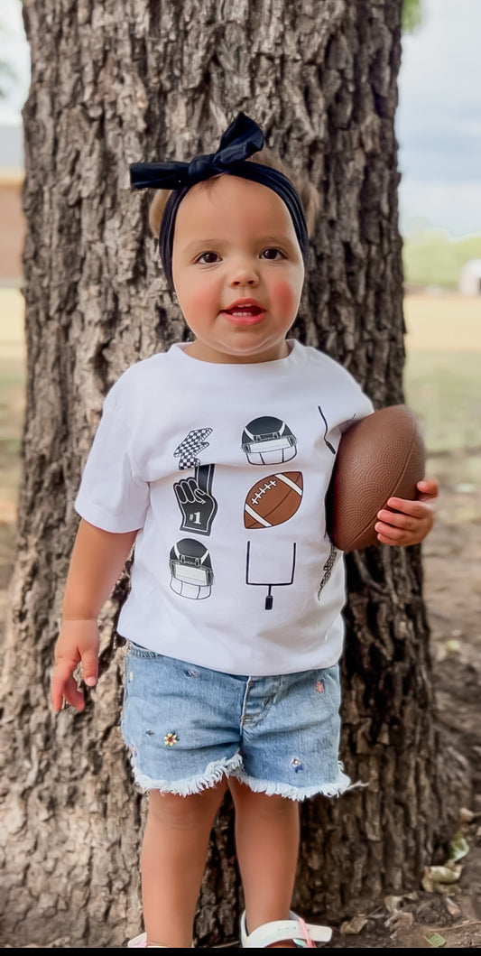 Kids Football Game Day T-Shirt
