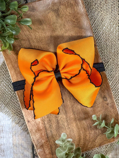5" Classic Moonstitch Boutique Bows Girls Hair Accessories | Clip