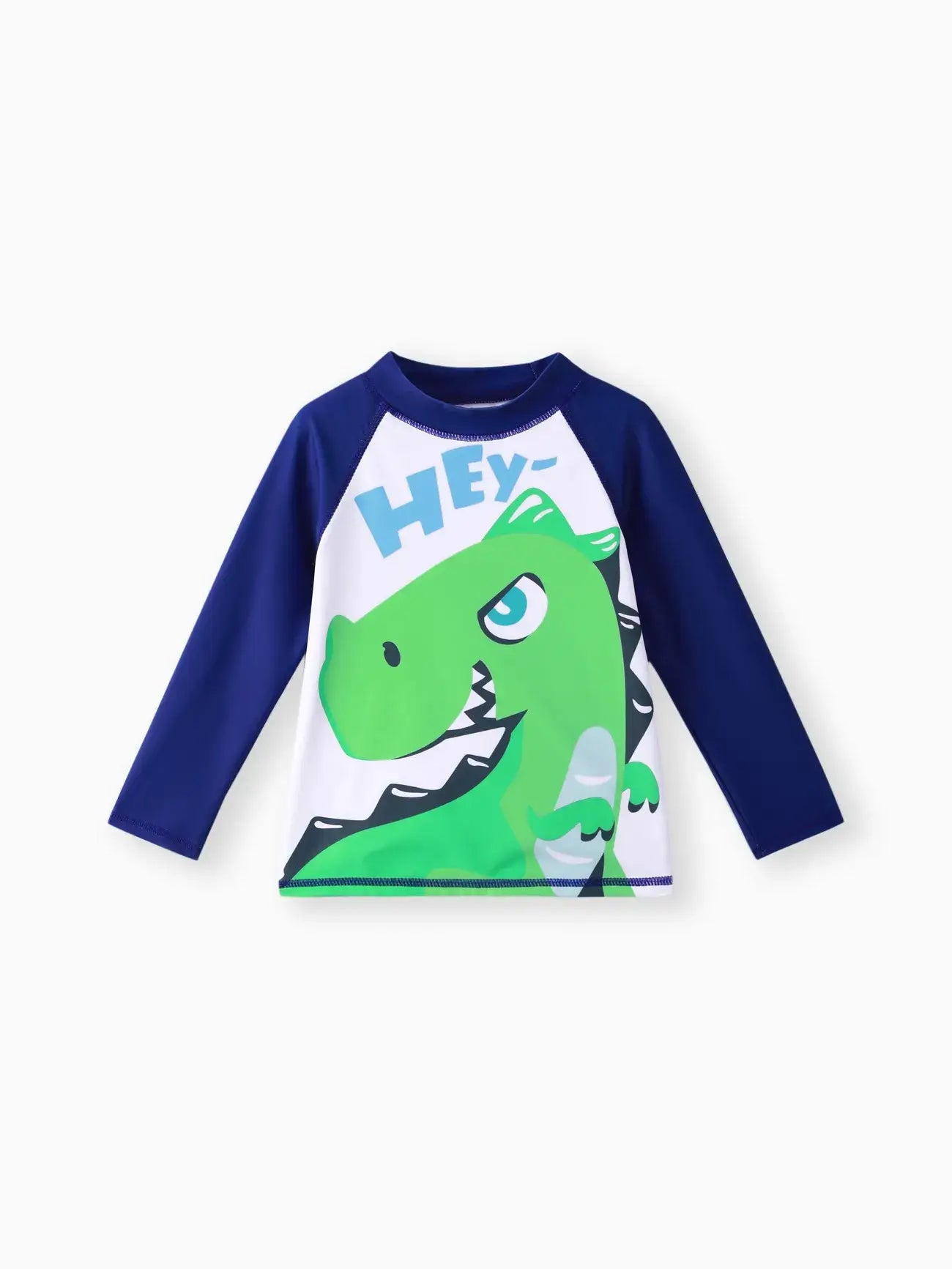 2pcs Toddler/Kid Boy Childlike Dinosaur Swimsuits Set