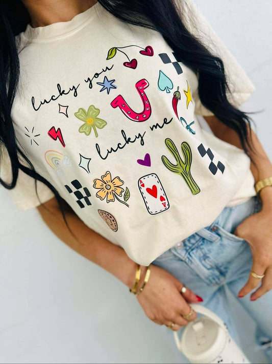 Lucky You Lucky Me Trinkets Tee