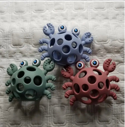 Crab Sensory Teething Ball