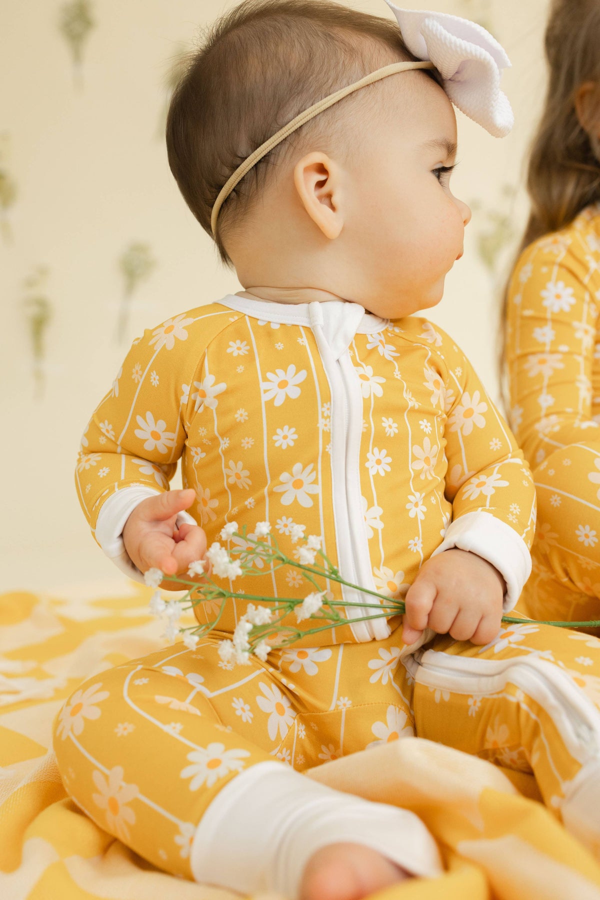 Bamboo Zip Romper | Daisy Daze