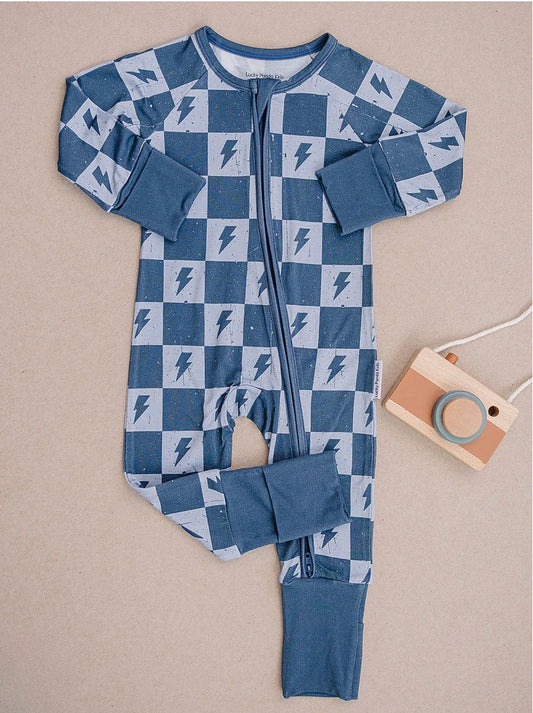 Ocean Bolts Bamboo Romper Pj’s