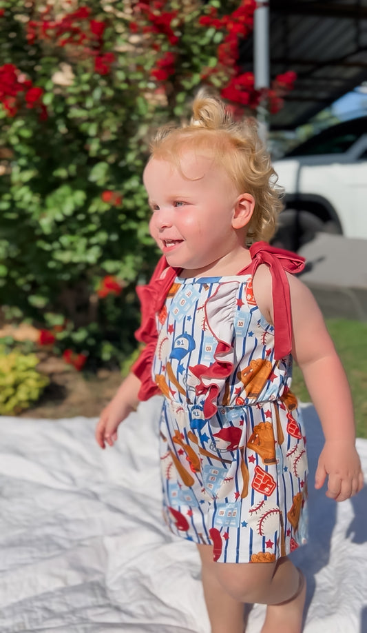 Vintage Baseball Jumpsuit