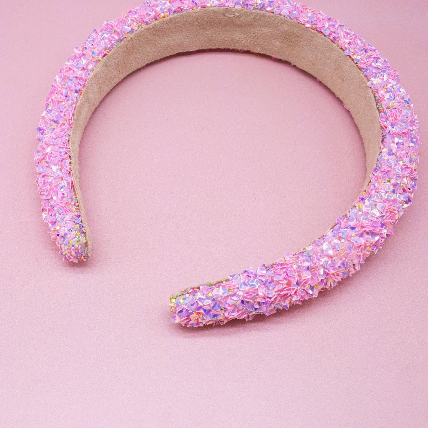 Kids Padded Headband - Chunky Sequin Hair Band