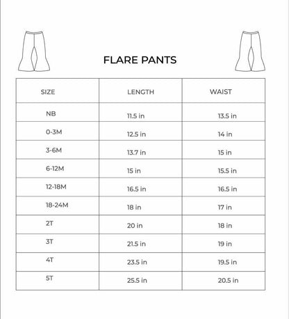 Checkered Flare Pants | Black