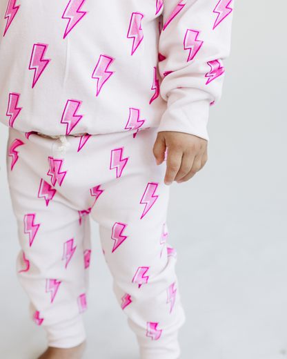 Jogger Set | Pink Bolts