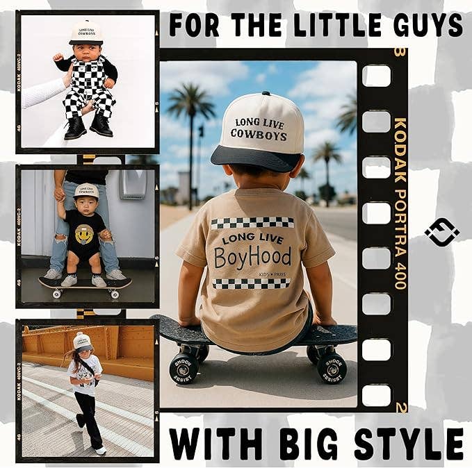 Kids/Baby 2-Tone Cap | Long Live Cowboys
