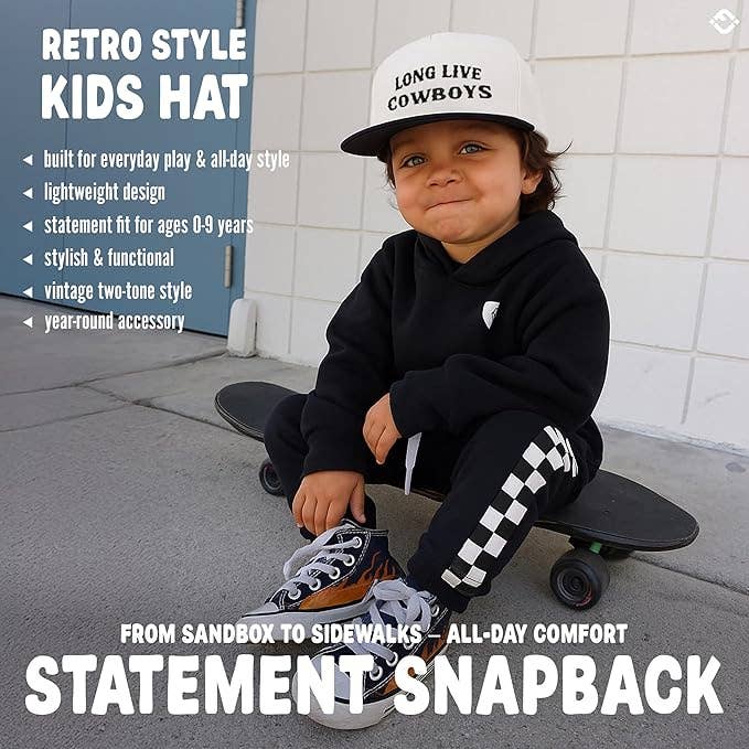 Kids/Baby 2-Tone Cap | Long Live Cowboys