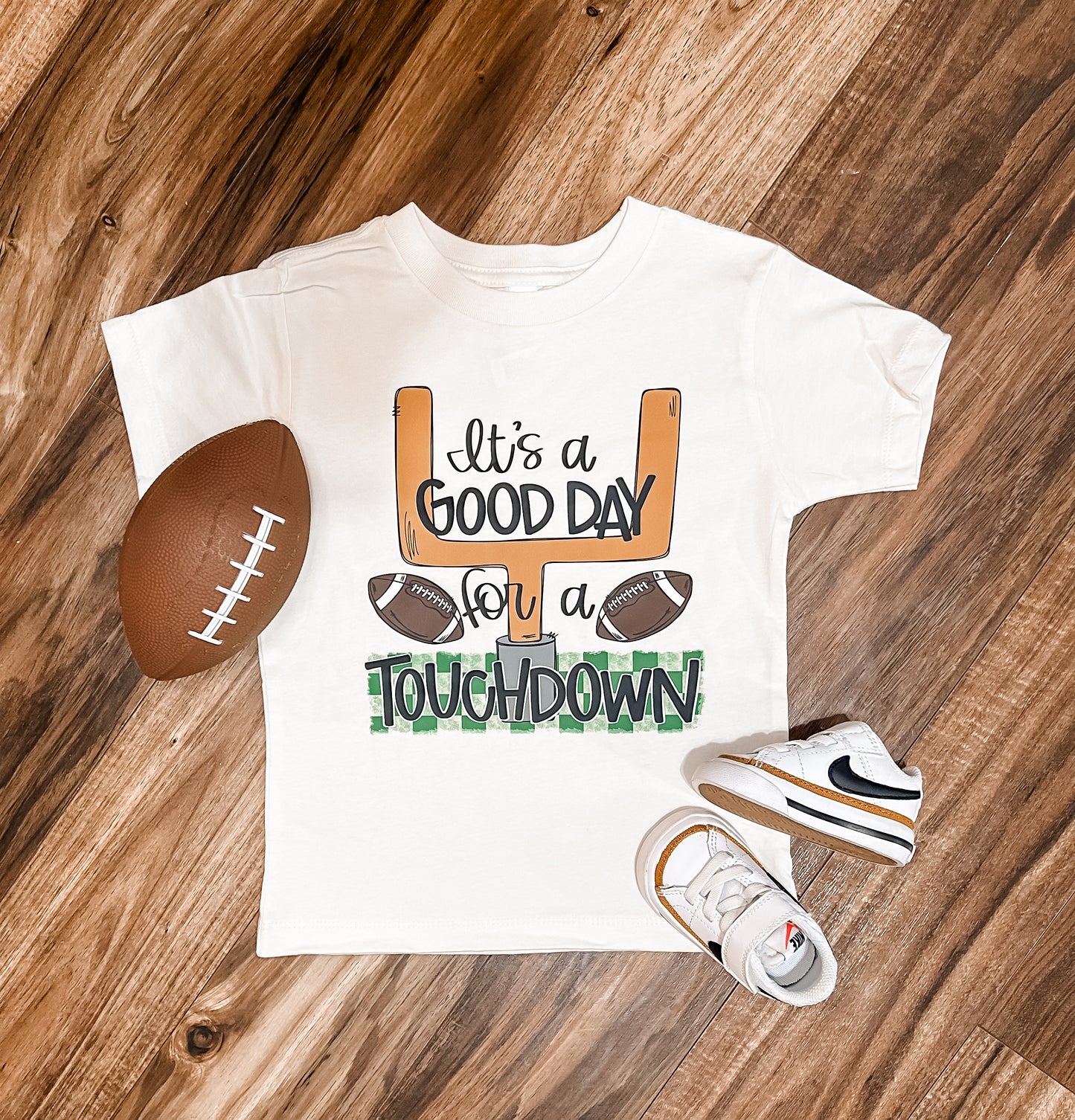 It's A Good Day For A Touchdown Kids Tee