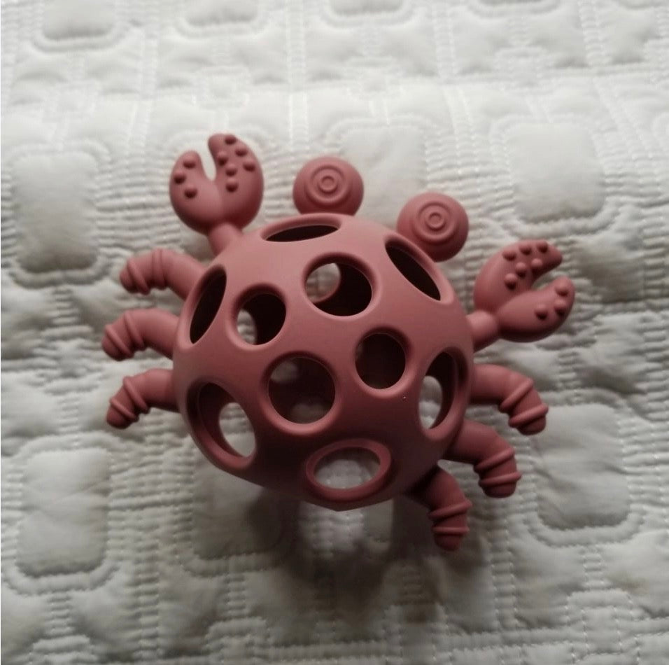 Crab Sensory Teething Ball