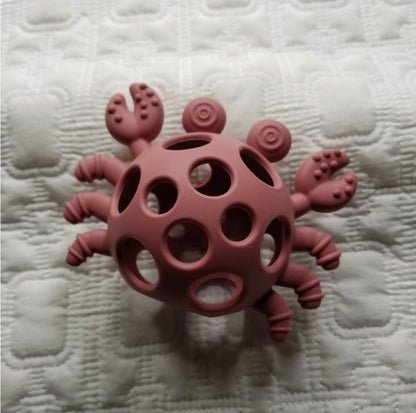 Crab Sensory Teething Ball
