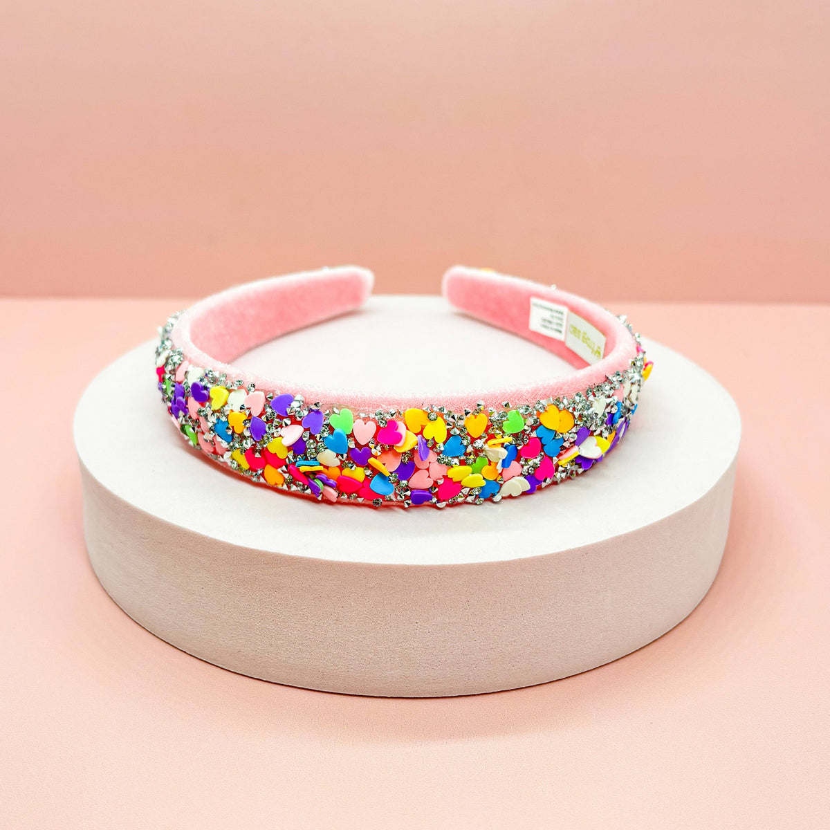 Candy Heart Headband - Confetti Hair Band