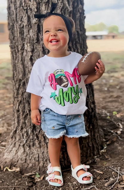 Game Day Football Kids T-Shirt