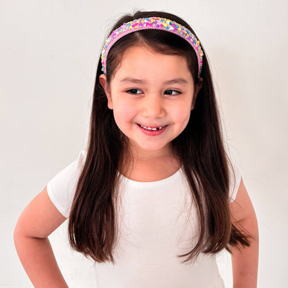 Candy Heart Headband - Confetti Hair Band