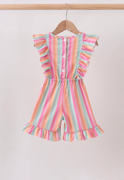 Rainbow Striped Jumpsuit