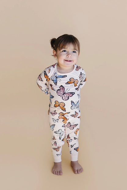 Bamboo Two Piece Set | Butterflies