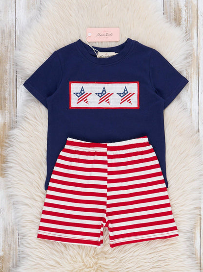 American Stars Smocked Outfit