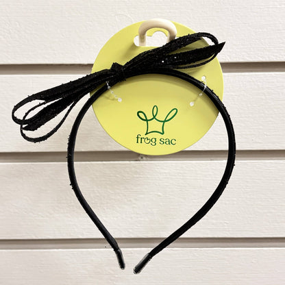 Bow Headband - Kids Thin Metallic Hair Bands