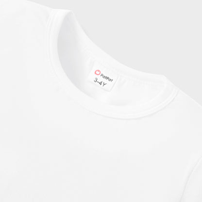 Easter Toddler/Kid Cotton Easter Egg Print Tee