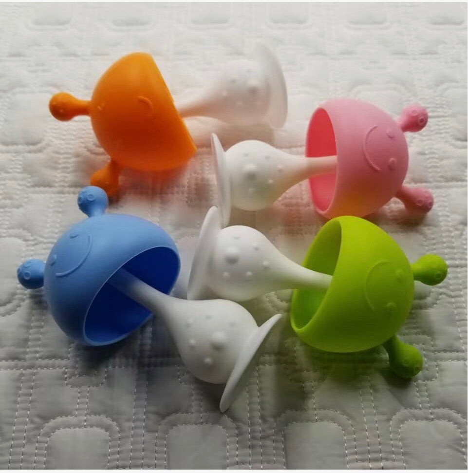 Mushroom Rattle teether