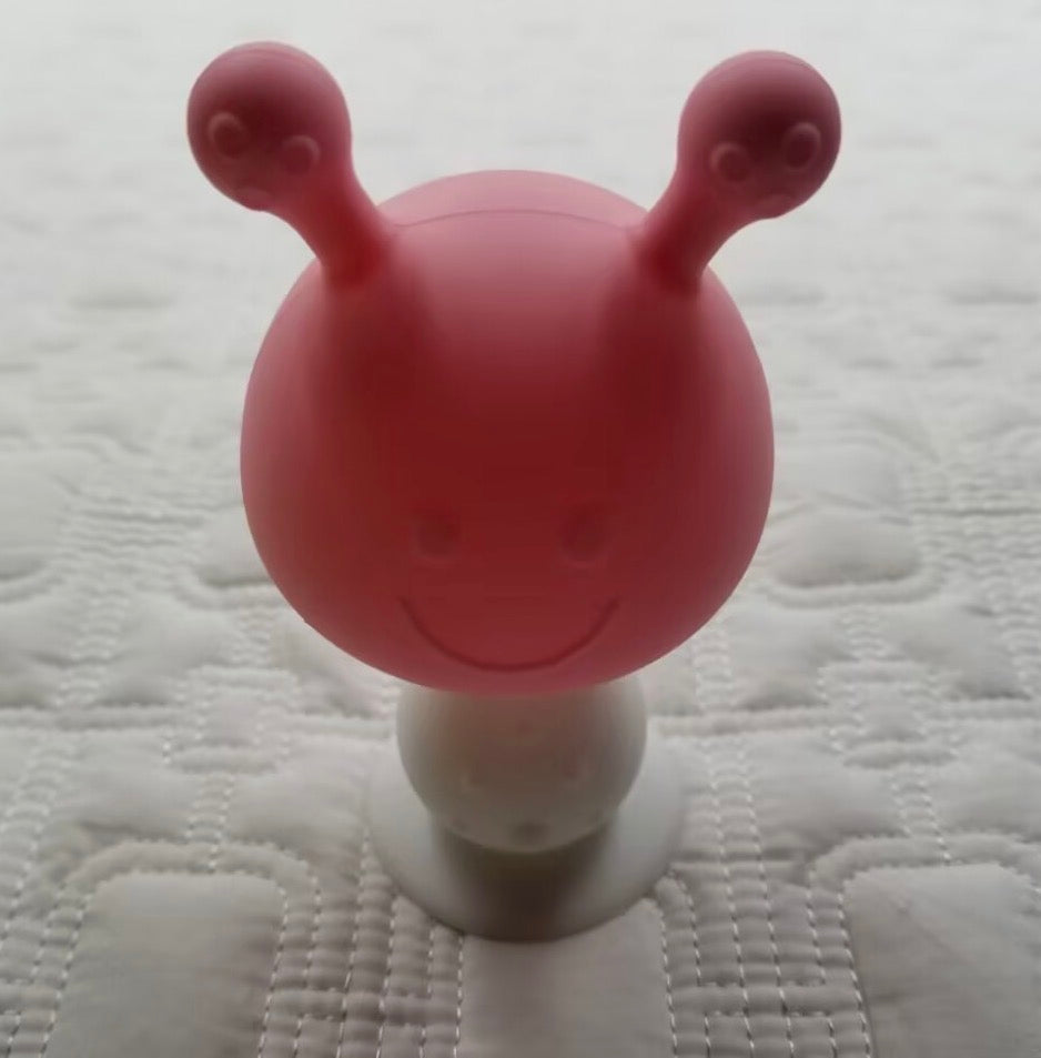 Mushroom Rattle teether