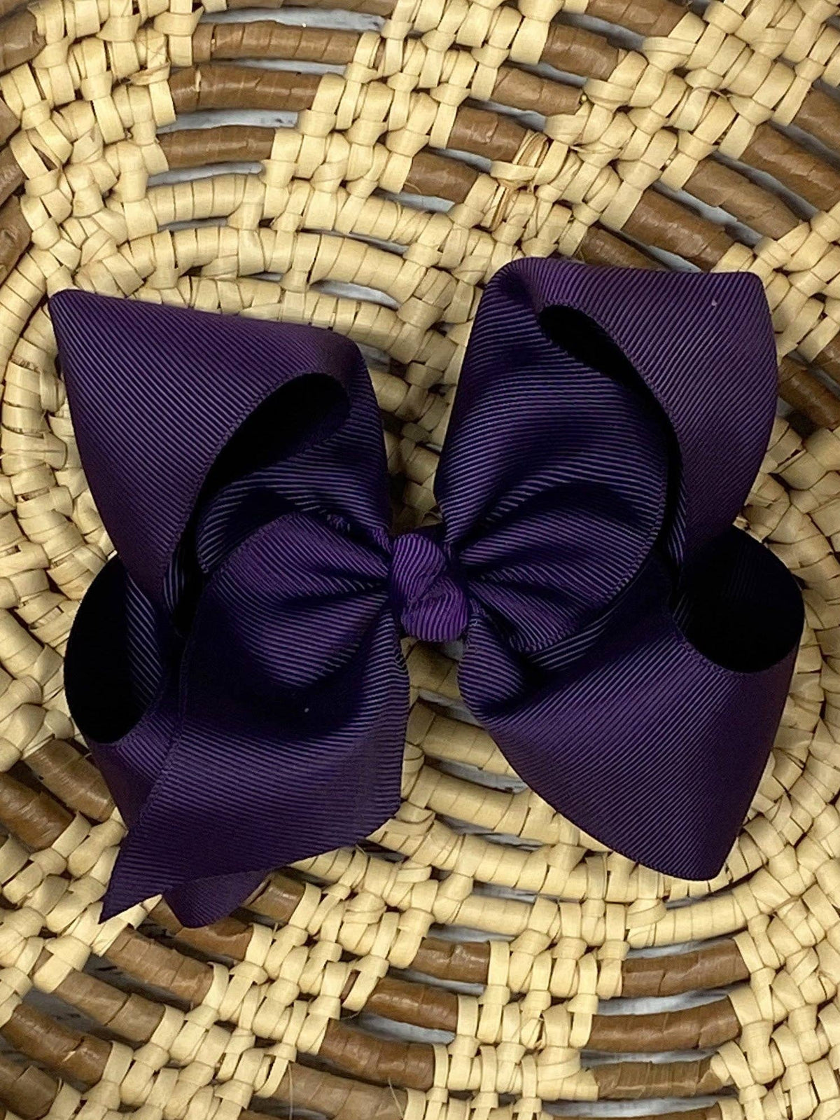 4.5" Classic Grosgrain Hair Bow | Alligator Clip, Satin Headband, or French Clip