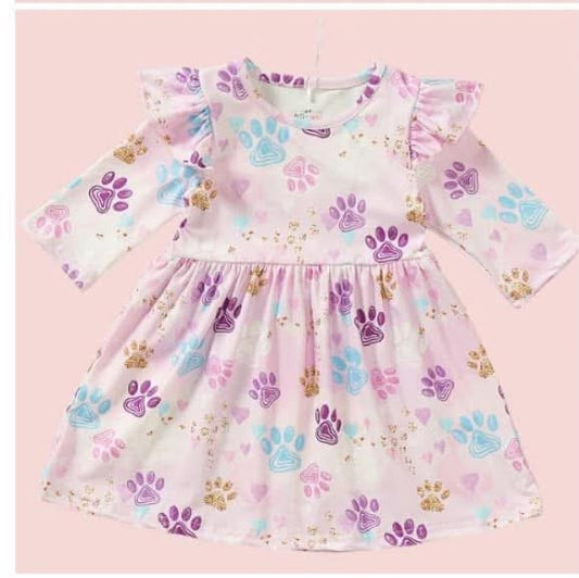 Paw Print Dress