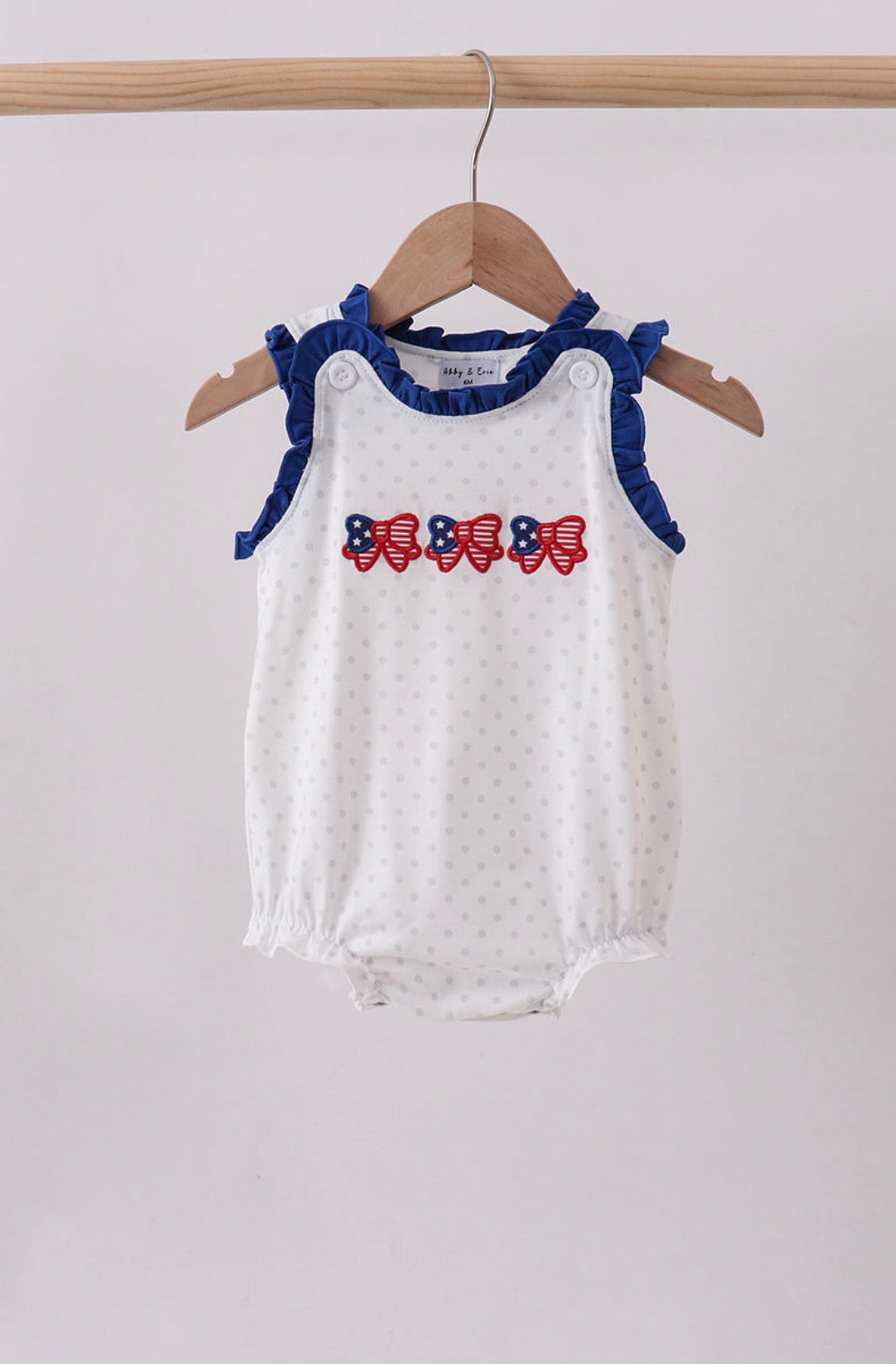 Navy Bow bubble
