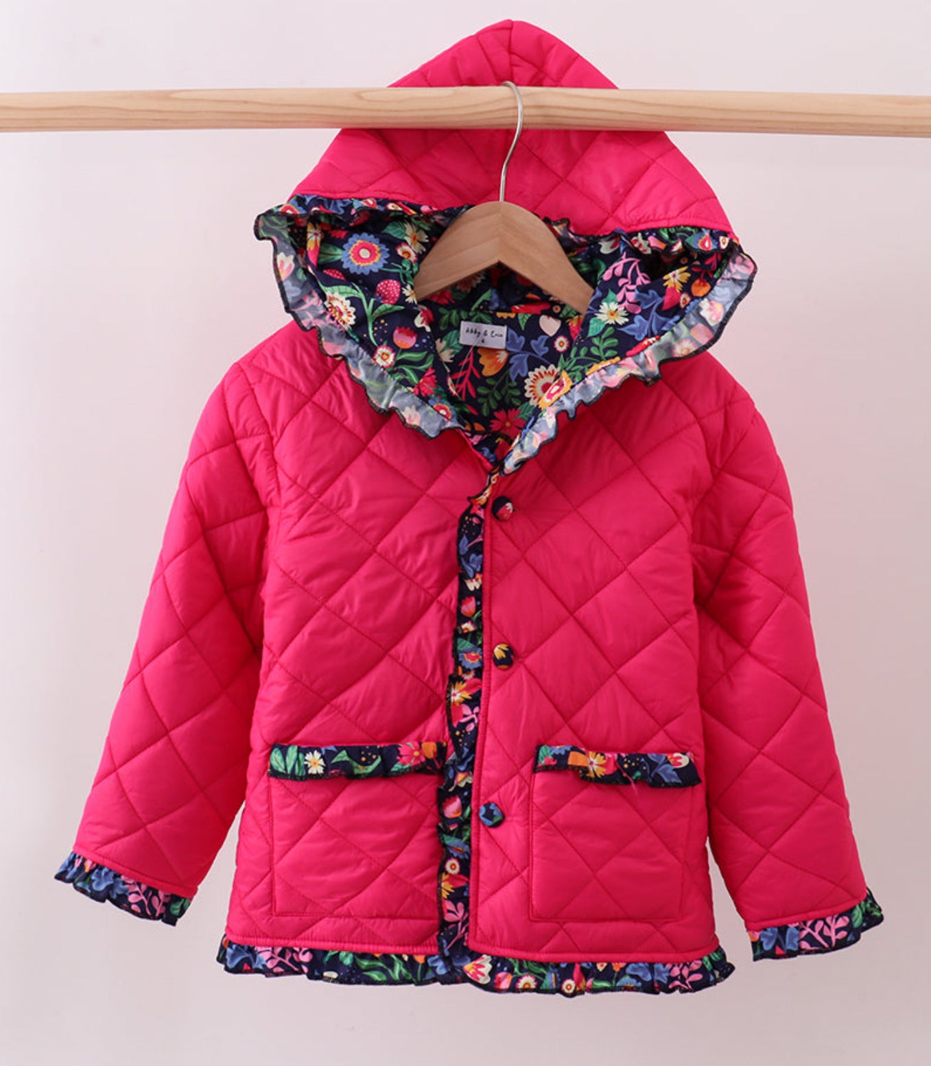 Pink Hooded jacket