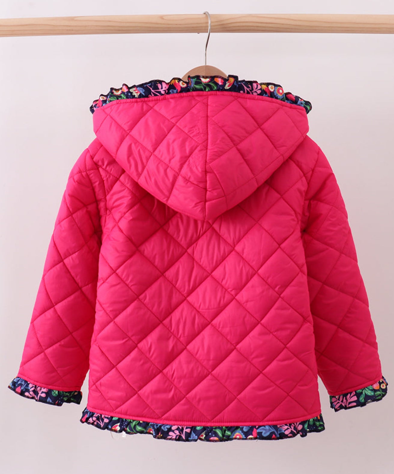 Pink Hooded jacket