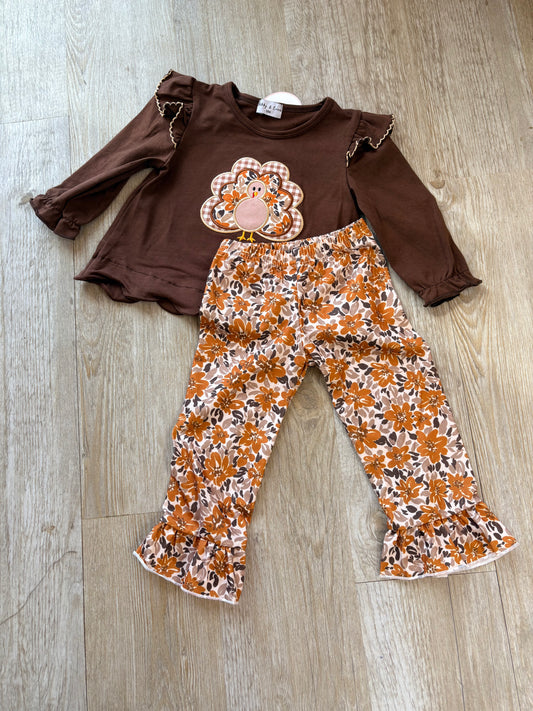 Brown Turkey Pant Set