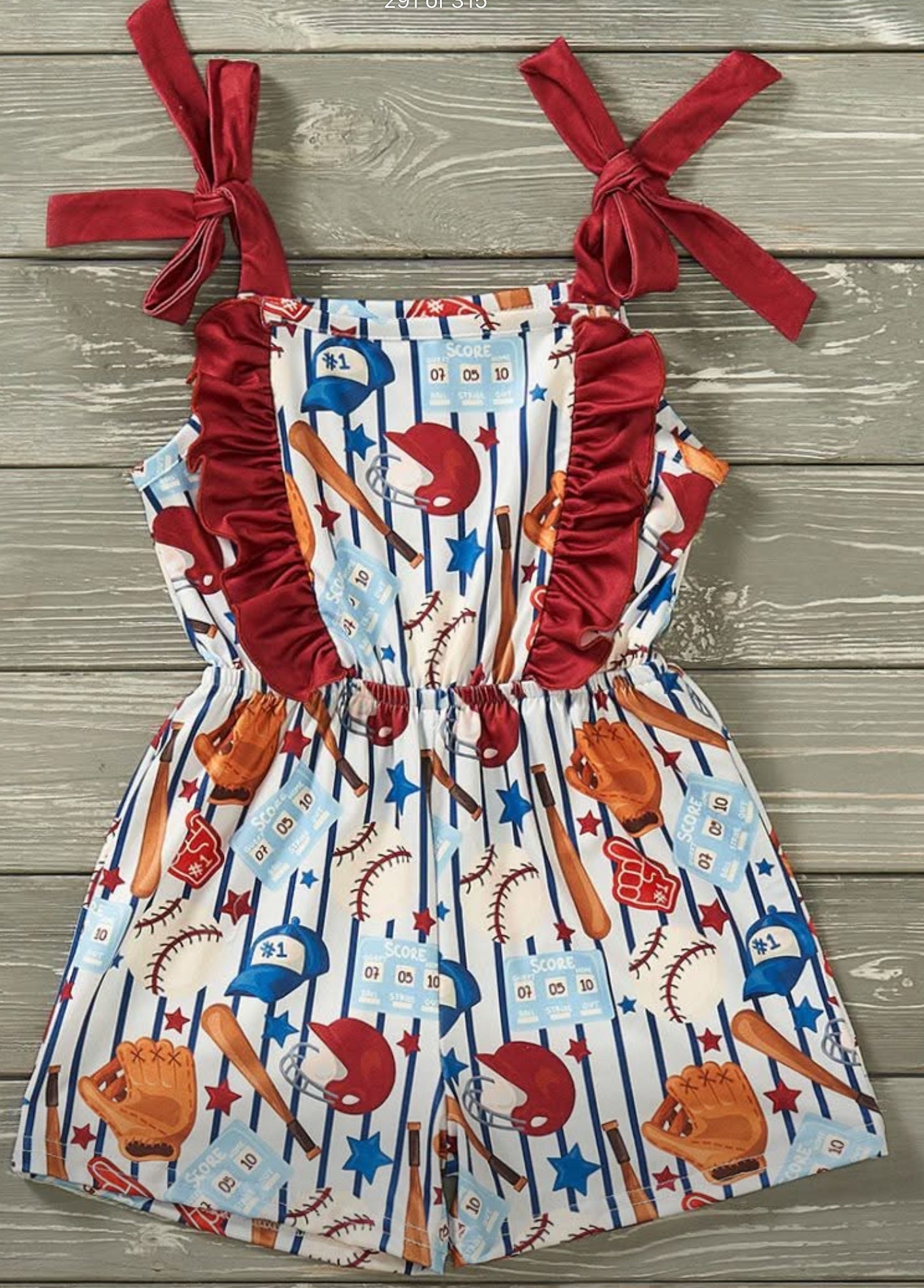 Vintage Baseball Jumpsuit