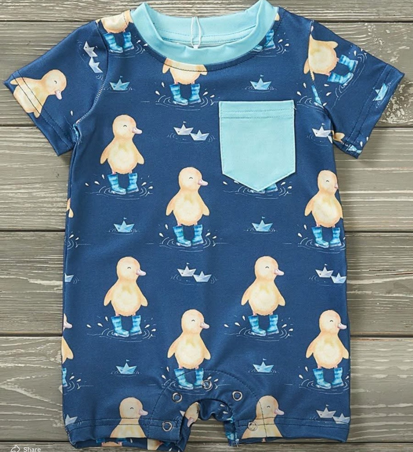 Infant boy romper