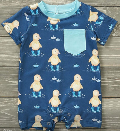 Infant boy romper