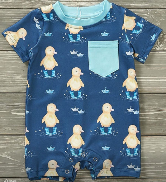 Infant boy romper