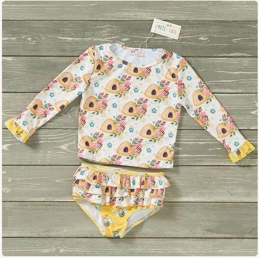 2 Piece Bee Swimsuit