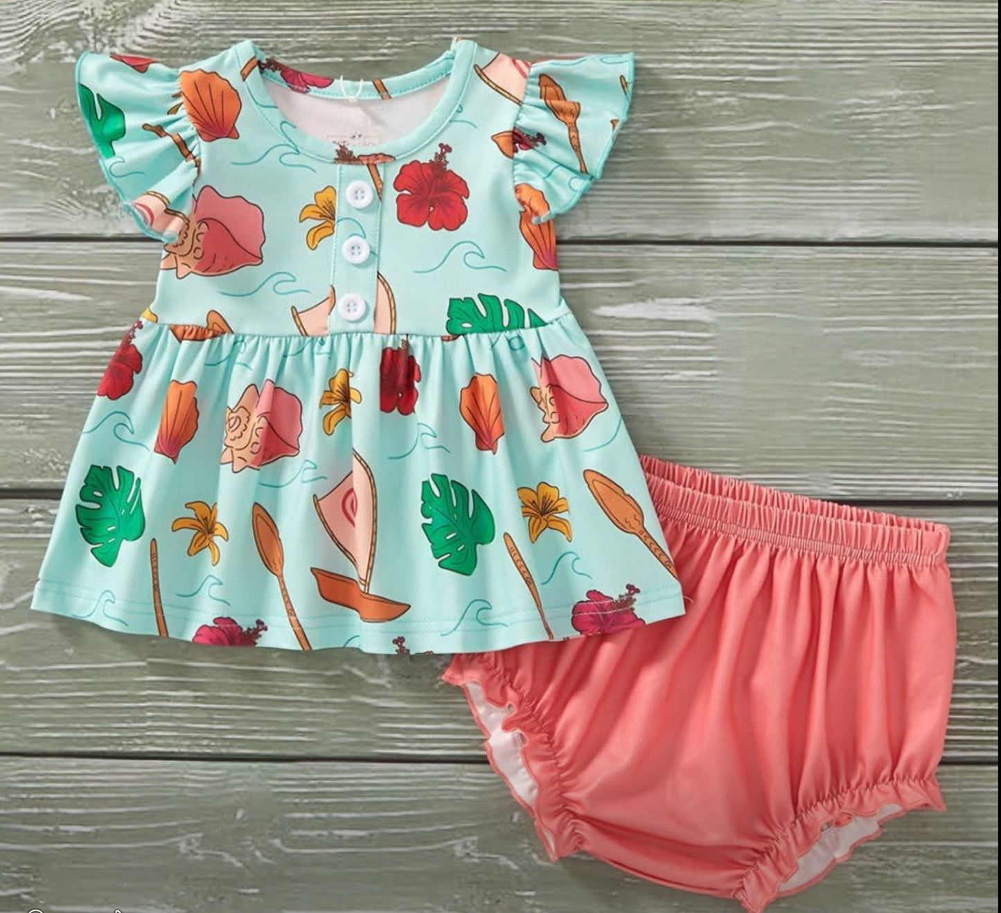 Island Princess Bummie set