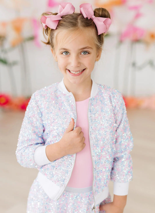 Cotton Candy Sequin jacket